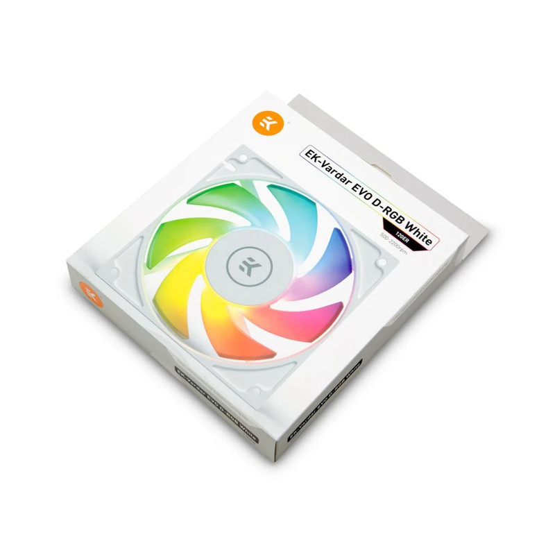EK-Vardar EVO 120ER D-RGB (500-2200 rpm) - White - مروحة